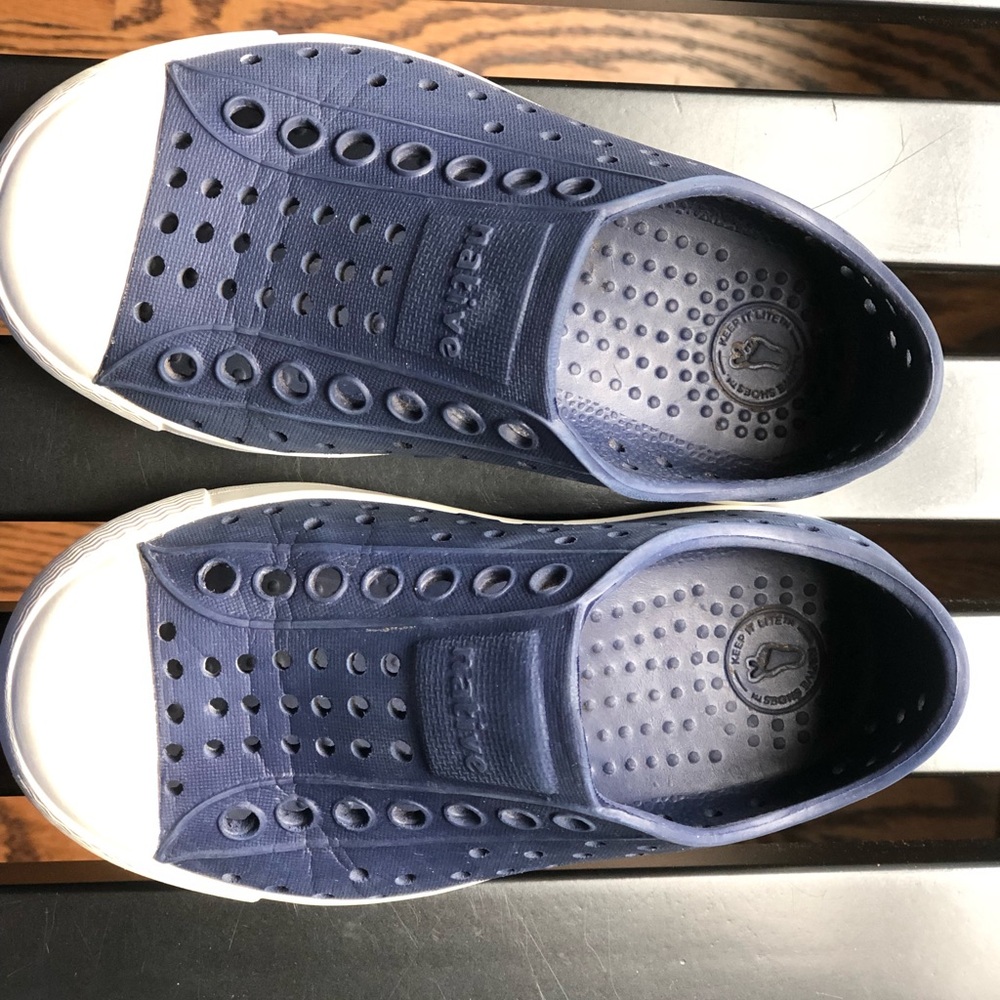 Native Water Friendly Shoes - Size C8. Excellent condition and washable